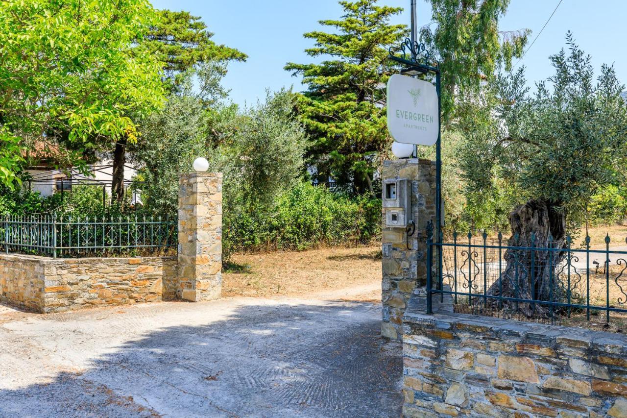 Skopelos Evergreen Apartments Stafylos Exteriör bild